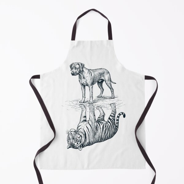 Item preview, Vintage Rhodesian Ridgeback Reflection Tiger Dog Lover designed and sold by DoodleTortle.