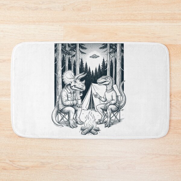 Item preview, Vintage Dinosaur Camping UFO Animal Lover designed and sold by TerryConnells.