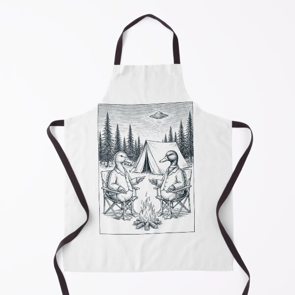 Item preview, Vintage Duck Camping UFO Animal Lover designed and sold by TerryConnells.