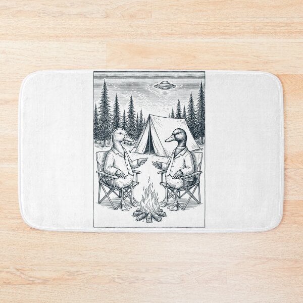 Item preview, Vintage Duck Camping UFO Animal Lover designed and sold by TerryConnells.