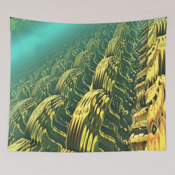 Item preview, The Wall 036 - Fractal Landscapes designed and sold by sbartinspace.