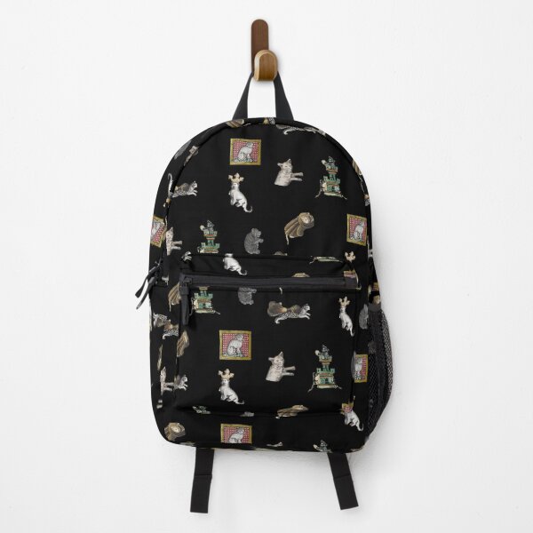 Item preview, Bizarre Medieval Marginalia Cats Pattern designed and sold by wunuhrhzjx25.