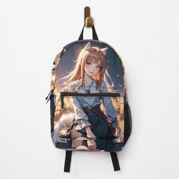 Item preview, Holo spice and wolf Twilight Wheat Field Calm designed and sold by riadjamai.