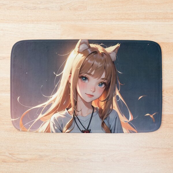 Item preview, Holo spice and wolf Twilight Wheat Field Calm designed and sold by riadjamai.