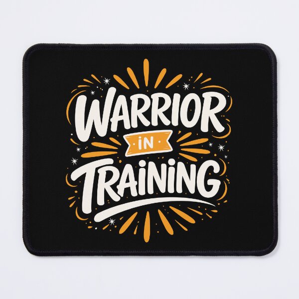 Item preview, Warrior in Training – Christian Design designed and sold by Verse & Vibes.