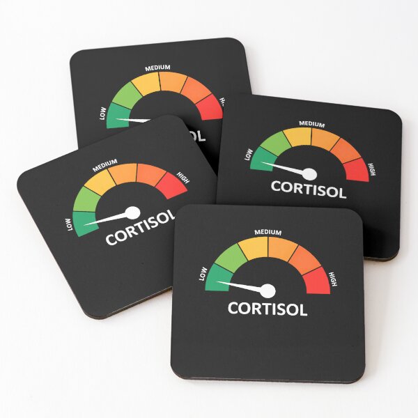 Item preview, Low Cortisol Levels Meme designed and sold by wansilastomi.