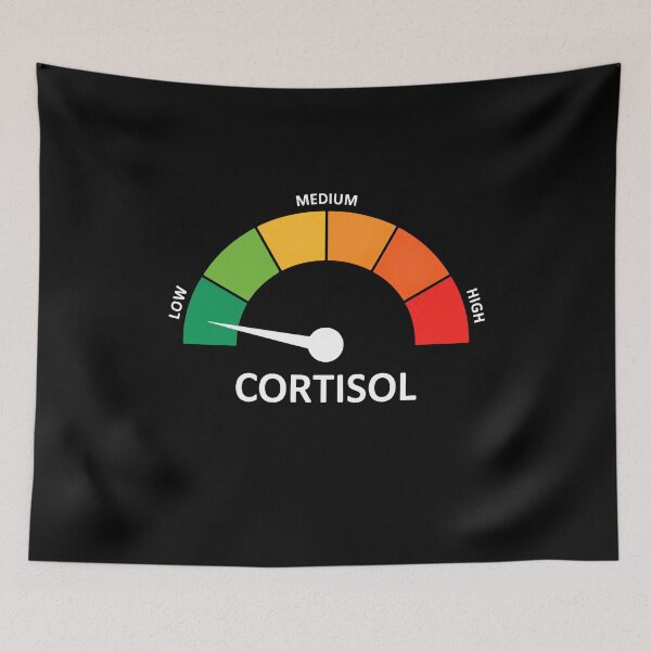 Item preview, Low Cortisol Levels Meme designed and sold by wansilastomi.