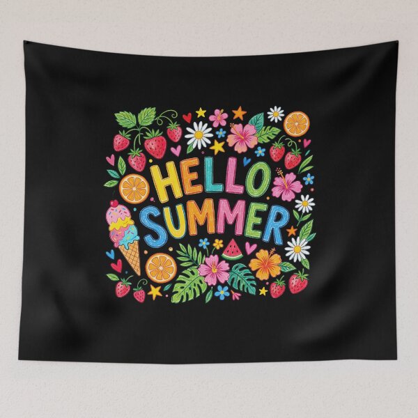 Item preview, Hello Summer designed and sold by Savelievich.