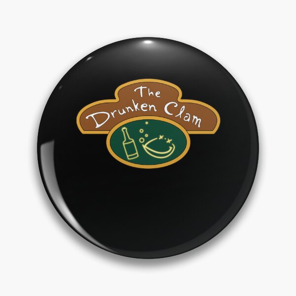 Item preview, The Drunken Clam Bar Cartoon Logo Vintage designed and sold by CMSenseiStore.