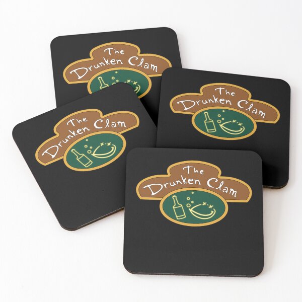 Item preview, The Drunken Clam Bar Cartoon Logo Vintage designed and sold by CMSenseiStore.