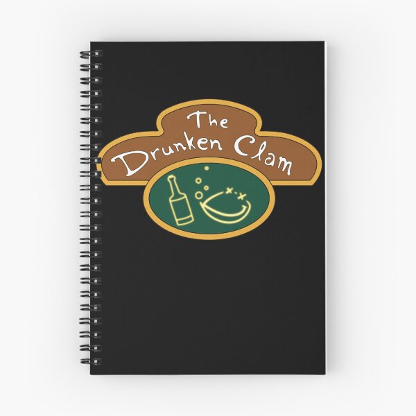 Item preview, The Drunken Clam Bar Cartoon Logo Vintage designed and sold by CMSenseiStore.