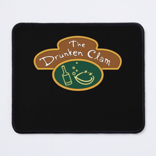 Item preview, The Drunken Clam Bar Cartoon Logo Vintage designed and sold by CMSenseiStore.
