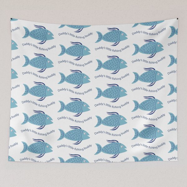 Item preview, Fishing buddy turquoise designed and sold by FrancesPoff.