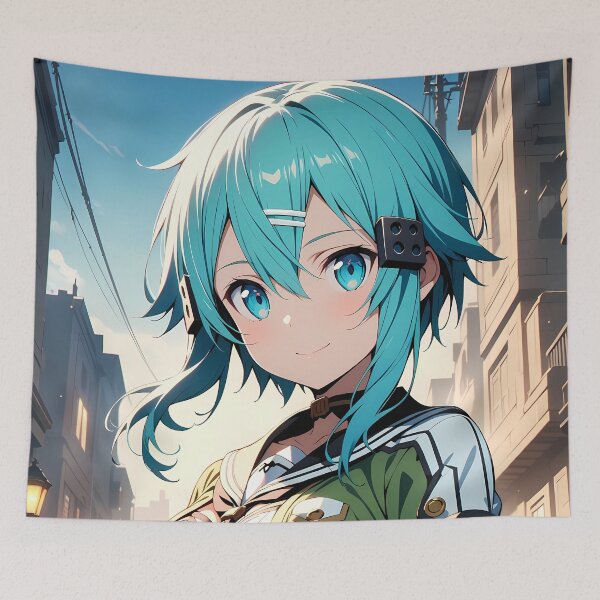 Item preview, Sinon Sword Art Online City Light Calm Gaze designed and sold by riadjamai.