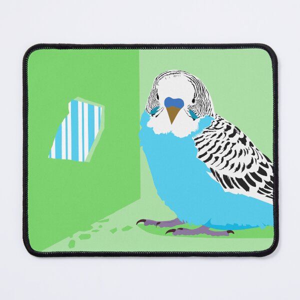 Item preview, Muchy Budgie designed and sold by FitnessPotato.