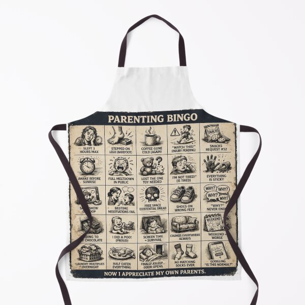 Item preview, Parenting Bingo V2 designed and sold by RuddyDoodles.