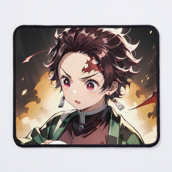Item preview, Tanjiro Kamado Demon Slayer Rice Ball Chibi Moment designed and sold by riadjamai.