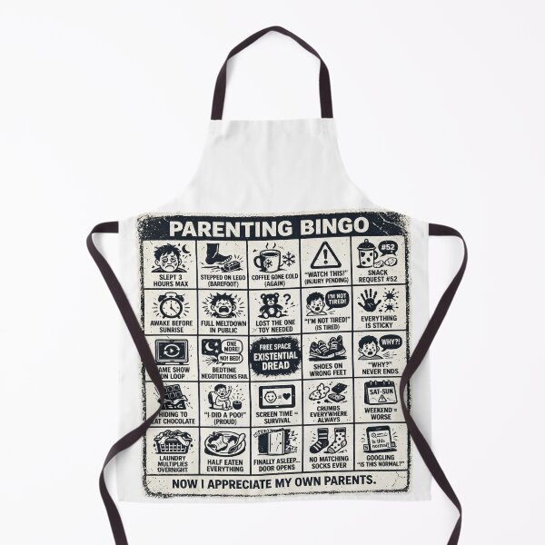 Item preview, Parenting Bingo designed and sold by RuddyDoodles.