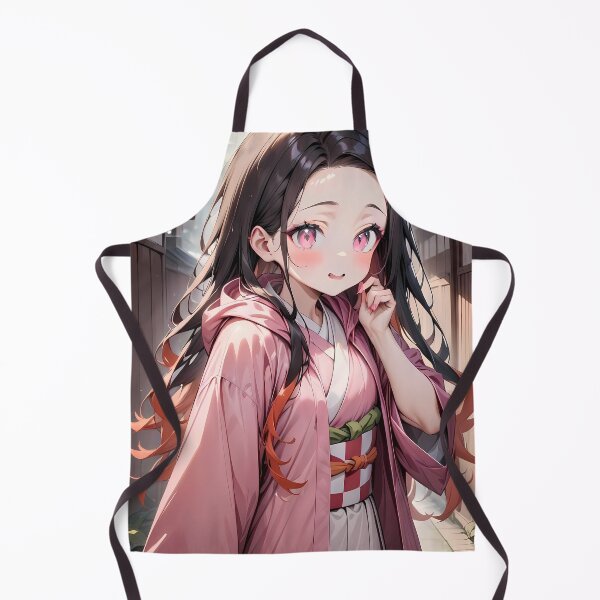 Item preview, Nezuko Kamado Kimetsu Village Retrato rosa claro suave designed and sold by riadjamai.