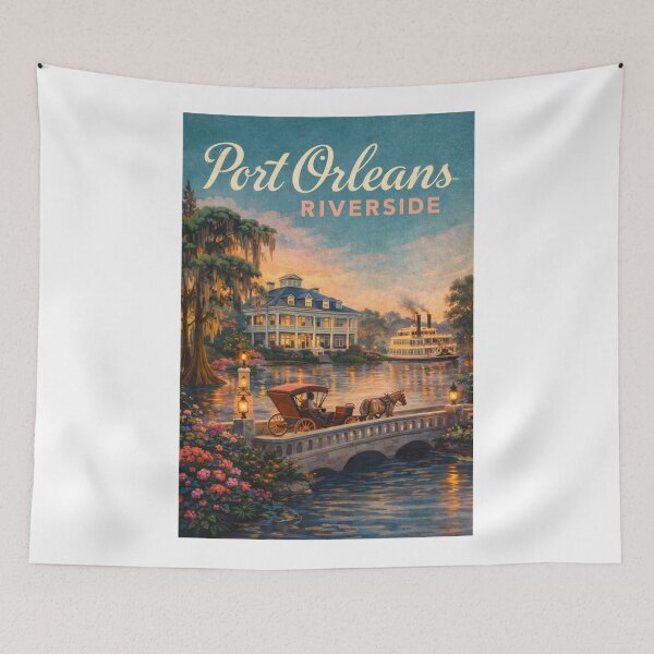 Item preview, Port Orleans Riverside Springs Waterfront Estate Orlando Florida designed and sold by Aryabek.