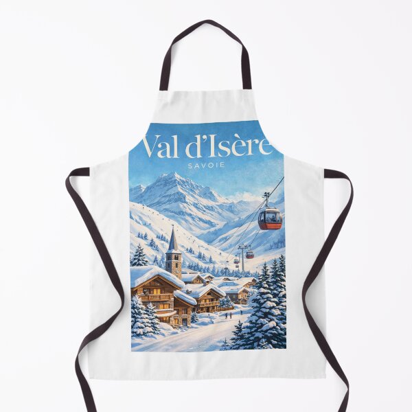 Item preview, Val d’Isère Savoie French Alps Alpine Village and Ski Slopes designed and sold by Aryabek.