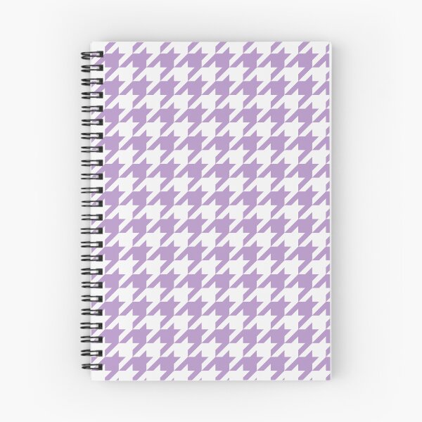 Item preview, White And Purple Houndstooth Pattern designed and sold by pattern-archive.
