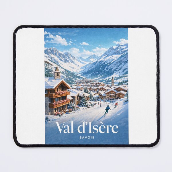 Item preview, Val d’Isère Tarentaise Valley Snow Covered Alps Savoie France designed and sold by Aryabek.