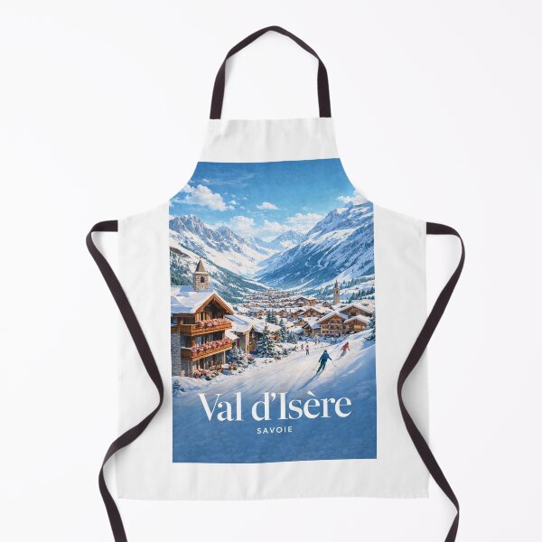 Item preview, Val d’Isère Tarentaise Valley Snow Covered Alps Savoie France designed and sold by Aryabek.