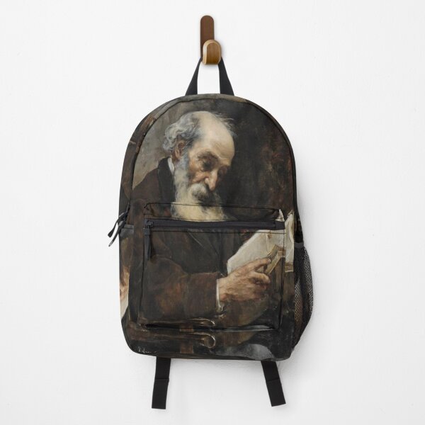 Item preview, Old man reading a book designed and sold by SharonTheFirst.