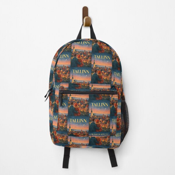 Item preview, Tallinn Estonia Sunset View Over Toompea and Baltic Horizon designed and sold by Aryabek.