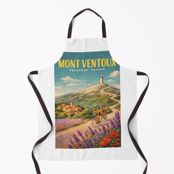 Item preview, Mont Ventoux Provence Lavender Fields Cycling Landscape France designed and sold by Aryabek.