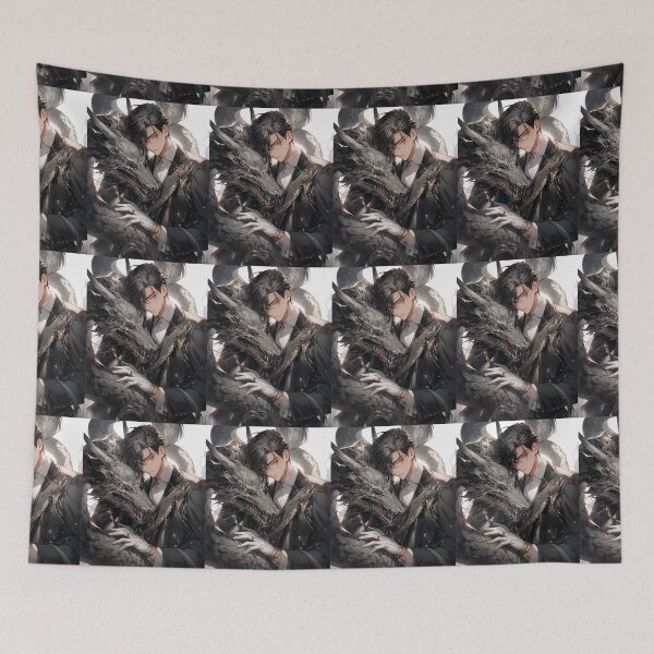 Item preview, Dragon Bond – Dark Fantasy Anime Aesthetic designed and sold by EchoWave11.