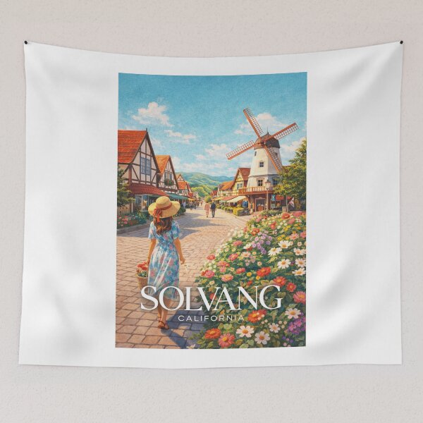 Item preview, Solvang Danish Village Santa Ynez Valley California designed and sold by Aryabek.