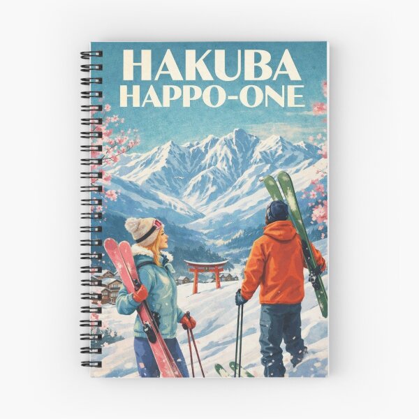Item preview, Hakuba Happo-One Nagano Japan Alpine Ski Area designed and sold by Aryabek.
