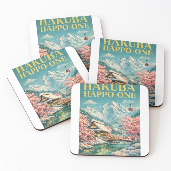 Item preview, Hakuba Happo-One Ski Resort Japanese Alps Nagano designed and sold by Aryabek.