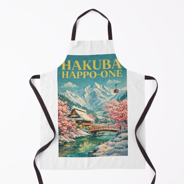 Item preview, Hakuba Happo-One Ski Resort Japanese Alps Nagano designed and sold by Aryabek.