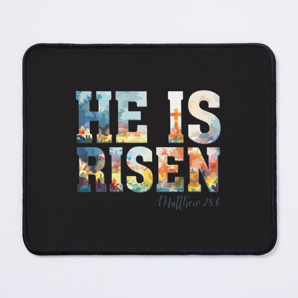 Item preview, He Is Risen Boho Easter Jesus Christian Faith Design designed and sold by kiralynstration.