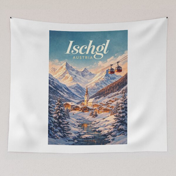 Item preview, Ischgl Tyrol Alpine Village Paznaun Austria designed and sold by Aryabek.