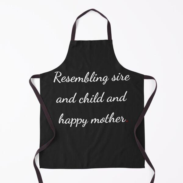 Item preview, "Resembling sire and child and happy mother" - handwriting white designed and sold by ariksworld.