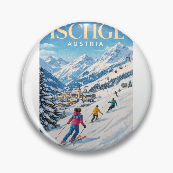 Item preview, Ischgl Silvretta Arena Ski Slopes Tyrol Austria designed and sold by Aryabek.