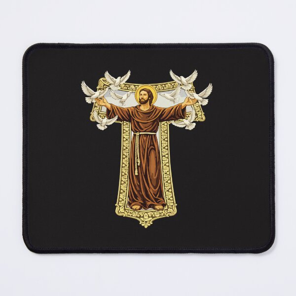 Item preview, Franciscan Tau Cross St Francis of Assisi Christian Catholic Faith Design designed and sold by kiralynstration.
