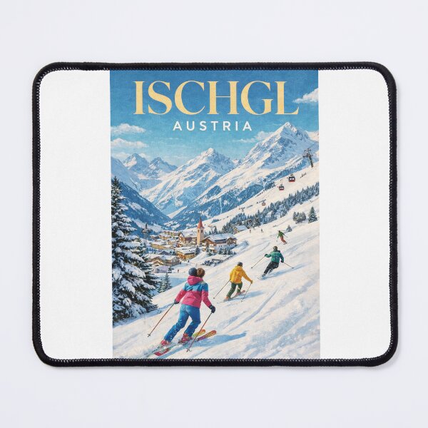 Item preview, Ischgl Silvretta Arena Ski Slopes Tyrol Austria designed and sold by Aryabek.