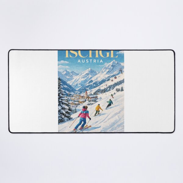 Item preview, Ischgl Silvretta Arena Ski Slopes Tyrol Austria designed and sold by Aryabek.