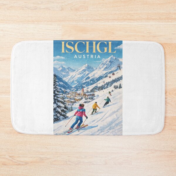 Item preview, Ischgl Silvretta Arena Ski Slopes Tyrol Austria designed and sold by Aryabek.