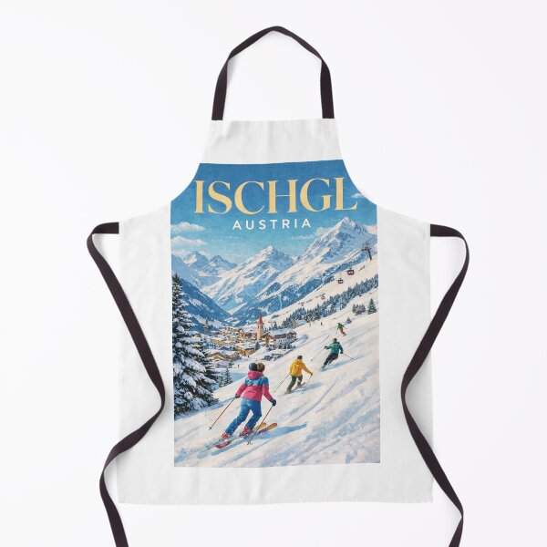 Item preview, Ischgl Silvretta Arena Ski Slopes Tyrol Austria designed and sold by Aryabek.