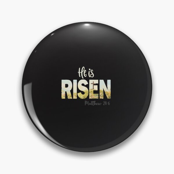 Item preview, He Is Risen Easter Cross Jesus Christian Faith Religious Design designed and sold by kiralynstration.