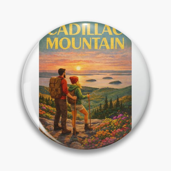 Item preview, Cadillac Mountain Summit Acadia National Park Maine Coastline designed and sold by Aryabek.