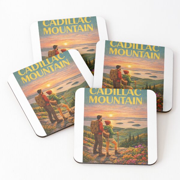 Item preview, Cadillac Mountain Summit Acadia National Park Maine Coastline designed and sold by Aryabek.