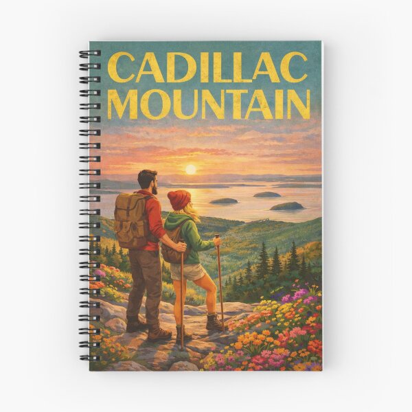 Item preview, Cadillac Mountain Summit Acadia National Park Maine Coastline designed and sold by Aryabek.