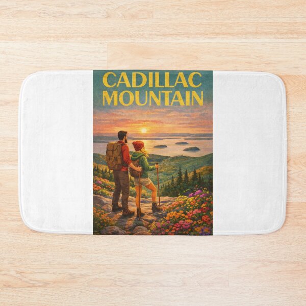 Item preview, Cadillac Mountain Summit Acadia National Park Maine Coastline designed and sold by Aryabek.